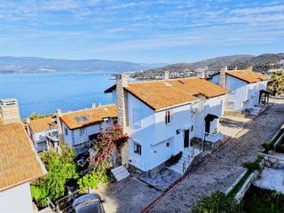 Bodrum Milas Güllük'te Panoramik Deniz Manzaralı Triplex Villa