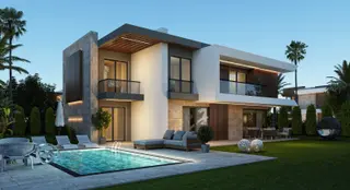 Sahıle Yakın-guvenlık-özel Havuz/otopark-500 M2 Bahçe-ultra Lüx-akıllı Ev-tamamı Müstakil