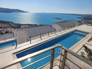 3+1 Villa Denize 600m Panoramik Deniz Doğa Manzaralı Otoparklı