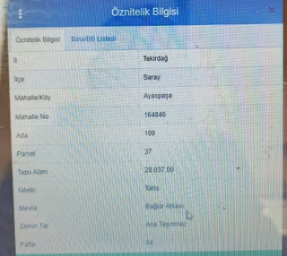 Tarlamız Hisse Tapulu Olup Kendi Yerimiz Satılıktır.yerleşim Yerine Yakındır .