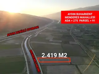 Umut Emlaktan Buharkent Merkezde 2.419 M2 Tarla Satılıktır