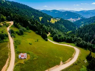 Trabzon Hamsiköyde Gölet Manzaralı Turizm İmar Emsalli Arsa