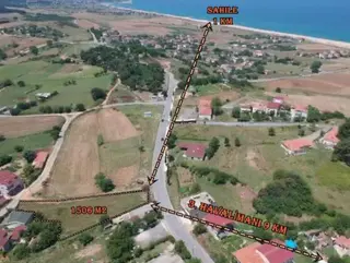 Arnavutköy Yeniköy'de 1506 M2 Satılık Arsa