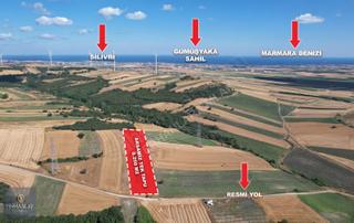 Silivri Değirmenköyde Yeni Sanayiye 15 Dk 8250 M2 Tek Tapu Arsa