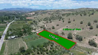 Konya / Meram / Çomaklar Mahallesinde 1.735 M² Müstakil Tapulu Tarla