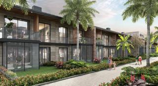 Sahibinden Antalya Döşemealtı Suncity 'de 1+1 Bahçe Katı Havuz Manzaralı Satılık Daire