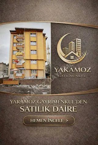 Yakamoz Gayrimenkulden Merkezi Konumda Satılık 4+1 Daire