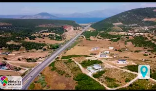 Didim Seyrantepe'de Satılık İmarlı Villa Arsası Göl Manzalı