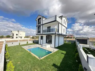 #mega Yapı# 310m² Arsada Müstakil Havuzlu Lüks Şık Villa