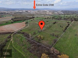Ezine Gıda Osb Dibinde Yatırımlık Tarla 12,250m2