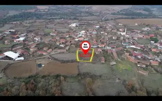 Çanakkale Dondurma Köy Merkezinde Evi Olan 1127 M2 Arsa