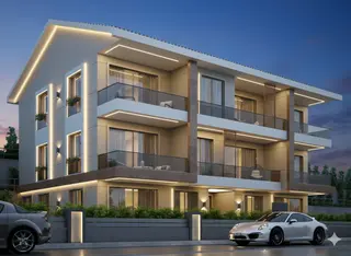 Marmaris Sıfır Projede Satılık 1+1 Açık Mutfak Daire