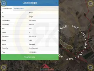 Kaçmazemlak'tan Konya Ereğli Hacımemiş Mahallesi Sulak Ve Verimli Hisseli Tarla 15.888 M2