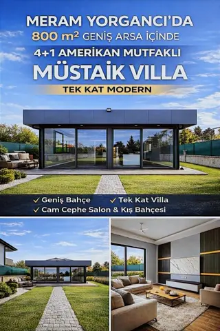 Durunday Da 800 M² Arsa İçinde 4+1 Müstakil Lüks Villa