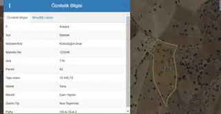 Ankara Mamak Kutludüğün'de Yatırımlık Uygun Fiyatlı 242 M2 Tarla Ankara Mamak Kutludüğün'de Yatırımlık Uygun Fiyatlı 242 M2 Tarla