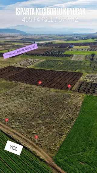 Kuyucak Lavanta Köyü'nde 879m2 Muhteşem Yatırım Fırsatı