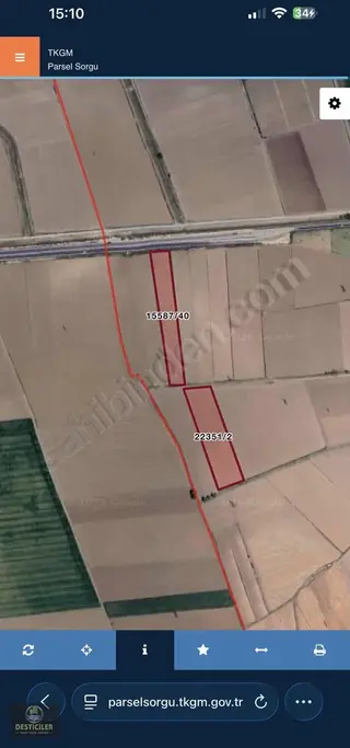 As-sevinç Köyü Yeni Yapılan Yola Cepheli Yatırımlık Fırsat Tarla
