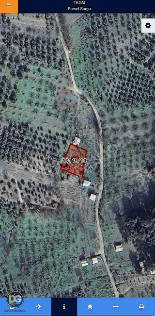 Osmangazi Çağlayan Köyü'nde Satılık Tarla 862m²