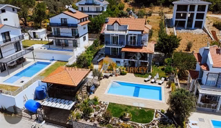 Fethiye Ovacık'ta Satılık 7+1 Özel Villa, Havuzlu Ve Eşyalı