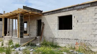 Nevşehir Derinkuyu'da Kabası Bitmiş Satılık Arsa