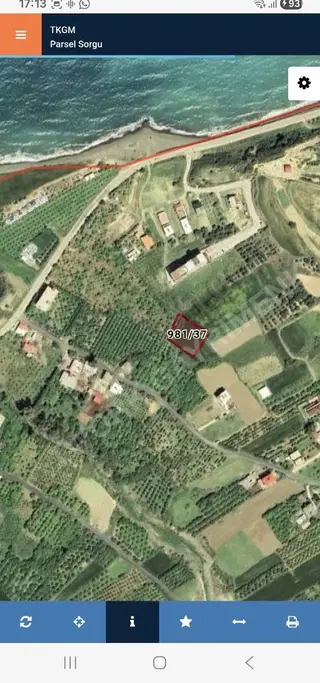 Arsuz Tülek Te (konacık) Satılık Parseller