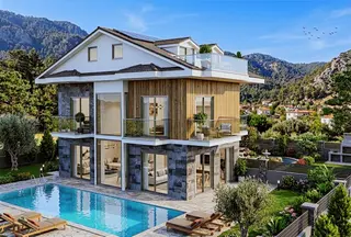 Fethiye'de Çalış'ın Kalbinde 4+1 Akıllı Ev: Lüks Ve Konfor