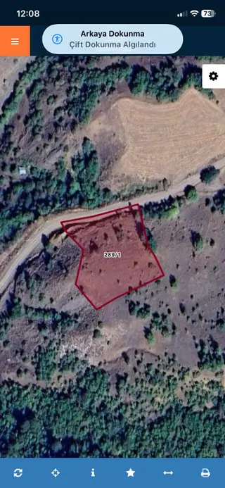 Amasya Aydınlık Köyü Satılık Tarla 3551 Mk.