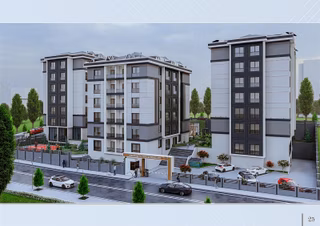 Turyap'tan Butik Sitede K. Otoparklı Sosyal Donatılı 4+2 Dubleks