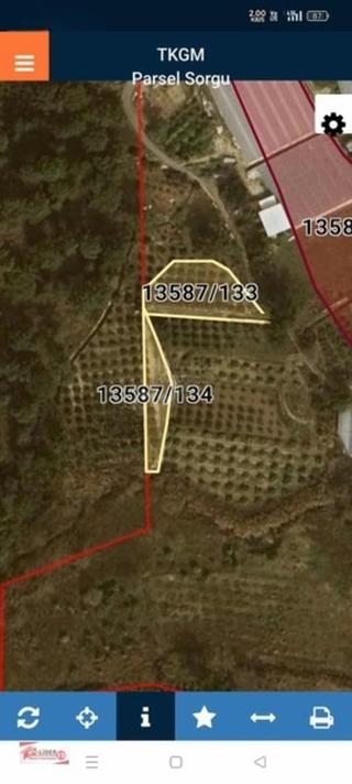 Antalya Aksu'da 1898 M² Satılık Tarla