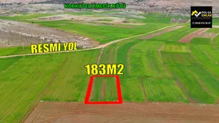 Korkuteli İmecik Köyü Satılık 183m2 Tarla Fiyat : 75.000