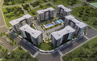 Full Donanımlı Sitede Manzaralı Ebv.banyolu Lüks 3+1