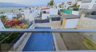 Eska,da Deniz Manzaralı Havuzlu, Eşyalı 2+1 Doublex Villa