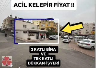 Karayolları Arkası Kaçmaz Fiyata Acil!-306 M2 Köşe Bina+ İşyeri