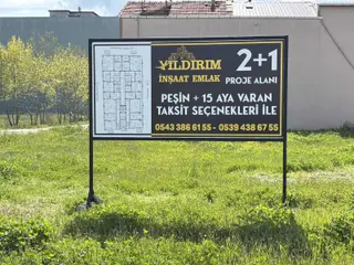Yıldırım İnş Gaziosmanpaşada 15 Ay Taksitli 105m2 2+1 Daireler