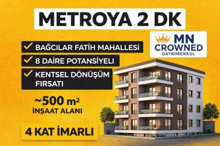 Bağcılar Fatih Mh 4 Kat İmarlı Kentsele Uygun Bina