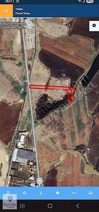 Her Türlü Yapıya Uygun Satılık Müstakil Yola Sıfır 10 Dönüm Arsa