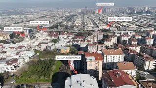 Nilüfer Üçevler Ayyıldız Sitesi'nde Satılık 3+1 Daire
