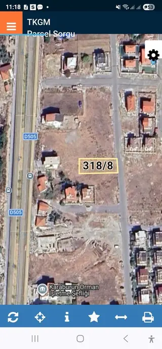 Mordoğan Emlaktan Merkezde İkiz Villalık 602 Arsa Satılıktır