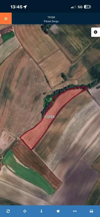 Tekirdağ-saray-edirköy Mahallesi Tek Tapulu Fırsat Satılık Tarla