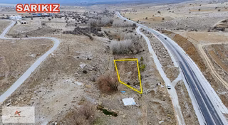 Meram Sarıkızda 1.071 M² Asfalt Yola Cephe Müstakil Tapulu