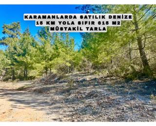 Alanya Karamanlarda Satılık 615 M2 Tarla