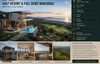Aydın Söke Ağaçlıda Deniz Manzaralı 1480 M2 İmarlı Satılık Arsa