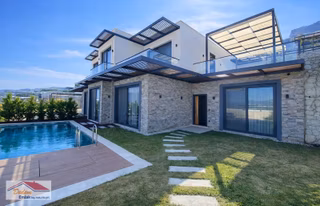 Bodrum Gündoğan Güvenlikli Sitede Özel Havuzlu Tek Kat Villa Bodrum Gündoğan Güvenlikli Sitede Özel Havuzlu Tek Kat Villa