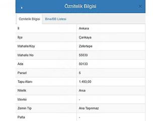 Çankaya Zafertepe'de 97m² Konut Arsası, Köşe Parsel, Emsal 1.50