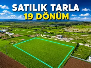 Derbent'te Satılık Fırsat Tarla - Merkeze 15 Km - 19.000 M2