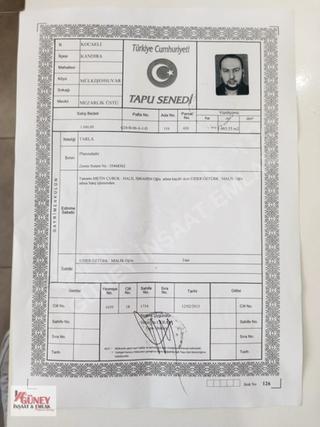 Kandıra Mülkişehsuvar'da Satılık 1.465 M² Tarla Vasfında Arsa