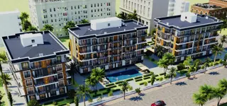 Asil Emlak'tan Muradiye'de Site İçi Havuz Cepheli 1+1 Ara Kat