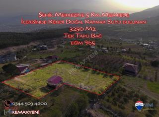 Dulkadiroğlu'nda Kaynak Sulu 3230 M² Satılık Bağ