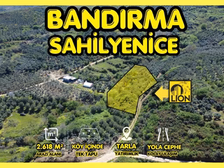 Lıon Emlak'tan Sahil Yenice'de Deniz Manzaralı Fırsat Zeytinlik