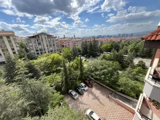 Çankaya Sokullu'da Öveçler Vadisi Manzaralı 3+1 Kiralık Daire